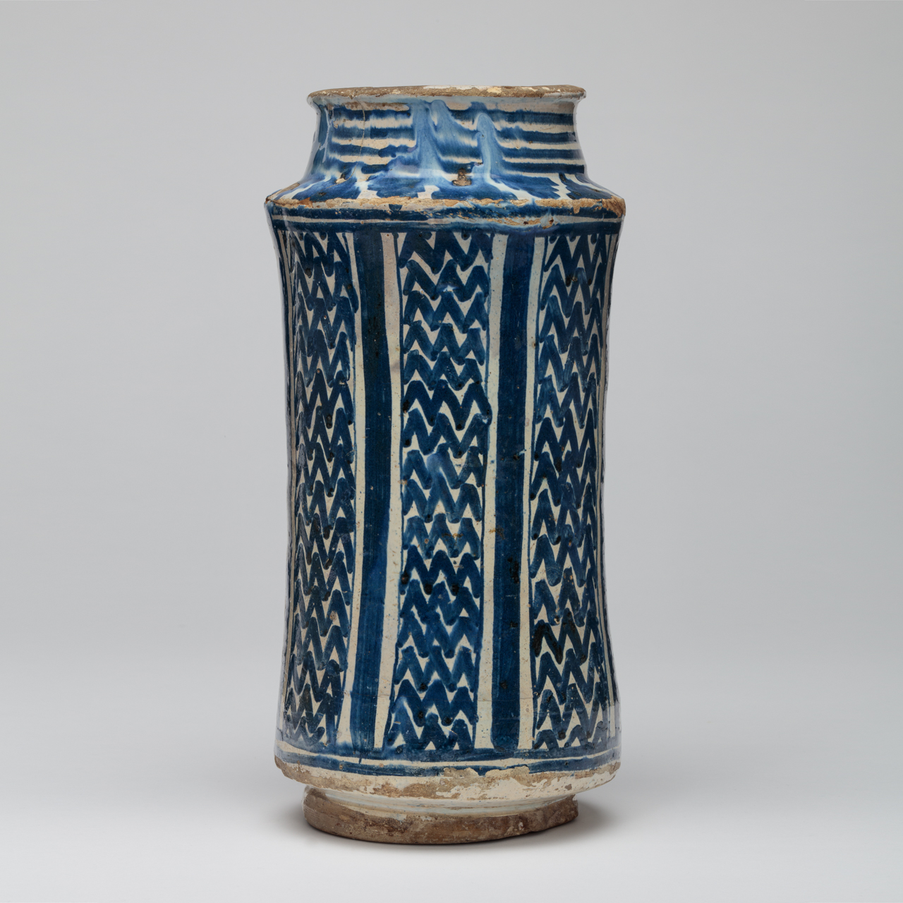 Blue-and-White Albarello